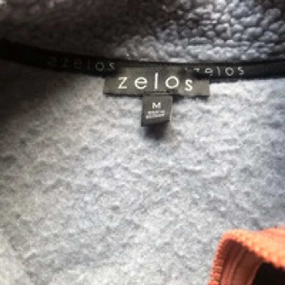 Women's Zelos Fleece Jacket Size M Gray and Black - Picture 5 of 6